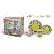 KC-00373/ceramic bowl/ 16pcs dinner set